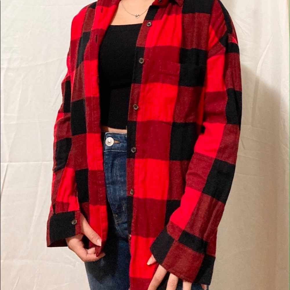 ✨Classic Checker Board Old Navy Flannel✨